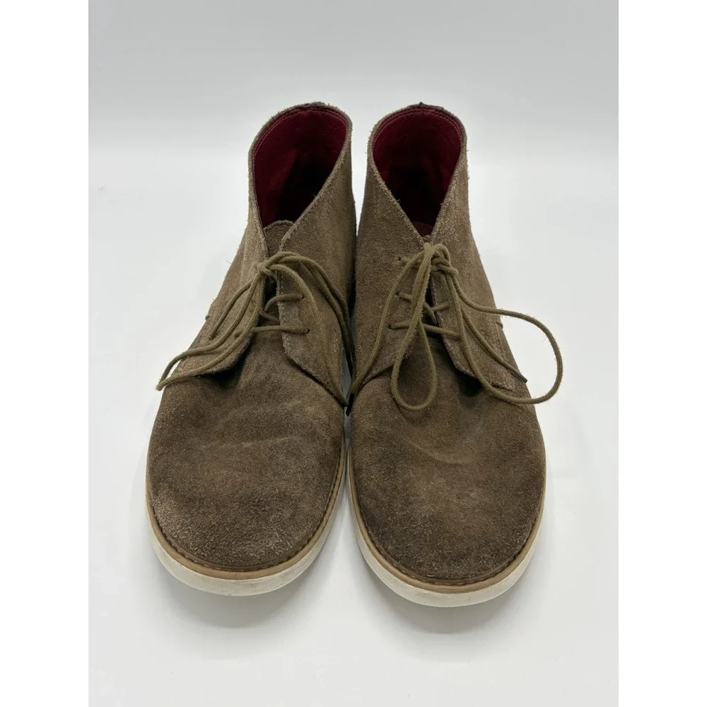 Volcom Suede Chukka Boots Shoes Mens Size 12 Brown Skate Skater‎ Punk